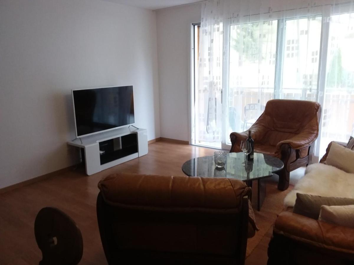 Ferienwohnung "Andre Und Mariana" In Taesch, Wallis, Schweiz Buitenkant foto